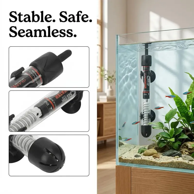 Adjustable Aquarium Heater Rod 2