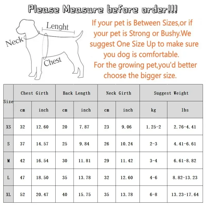 Winter Warm Pet Dog Vest Coat Sweater 6