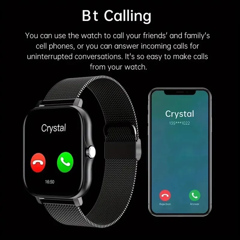 Smart Watch Bluetooth Call Fitness Tracker 2