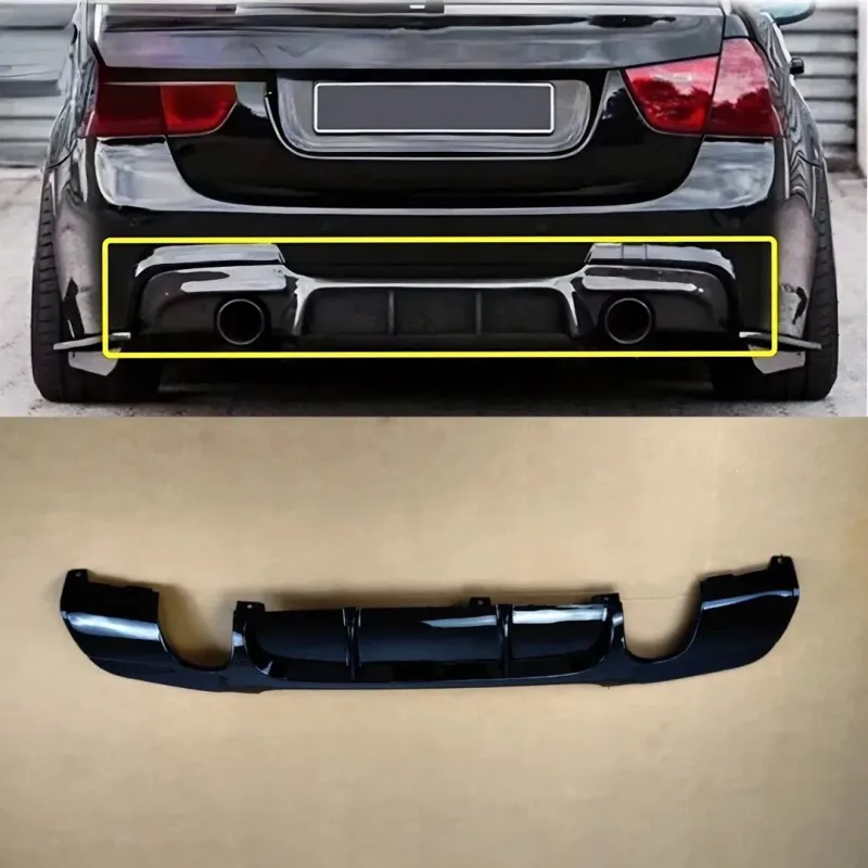 BMW 3 Series Rear Bumper Diffuser Lip 2