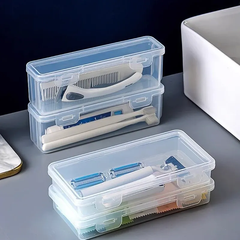 Clear Storage Box with Lid 1