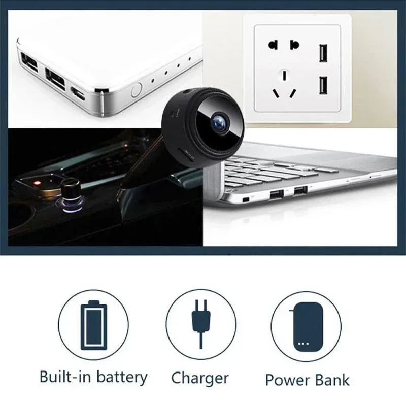 Mini WiFi 1080P Baby Monitor Camera 5