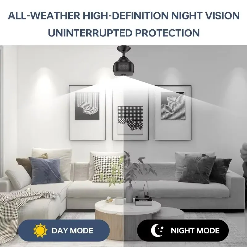 4K Mini Security Camera with Night Vision 2