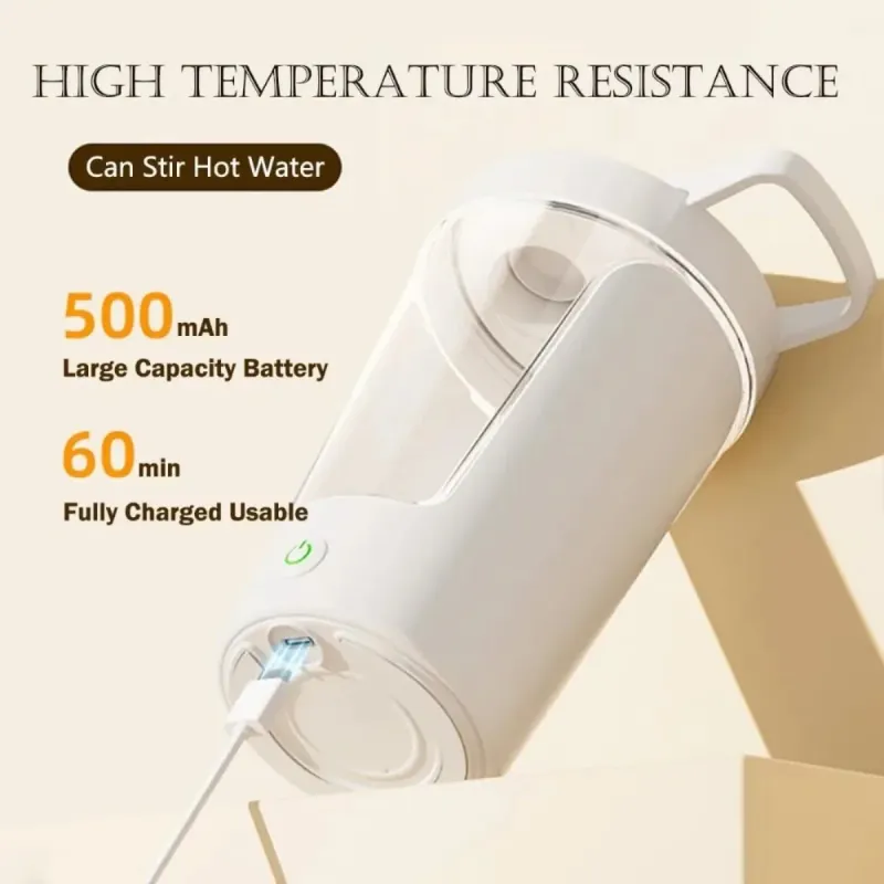 Electric Protein Shaker Cup with USB Charging 4