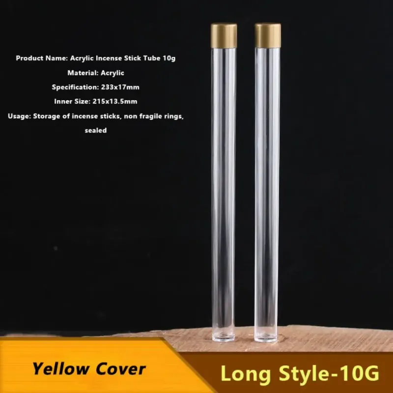 Acrylic Incense Stick Storage Tube 6