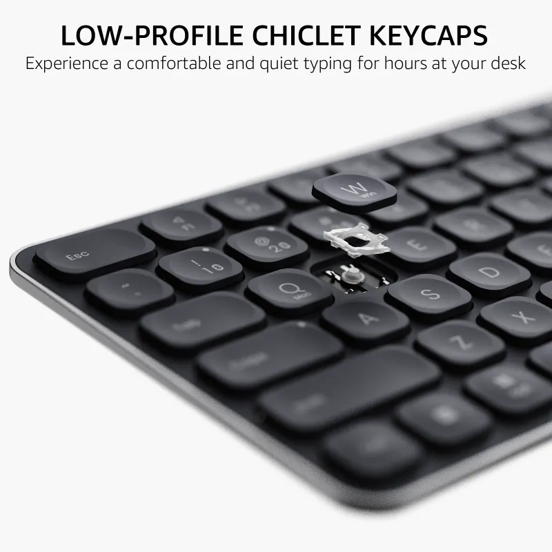 Rapoo 9010M Multi-Device Wireless Combo 6