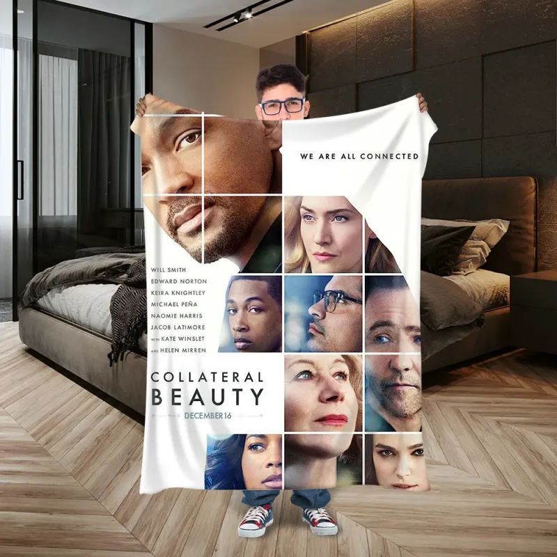Custom 3D Flannel Weighted Blanket 4