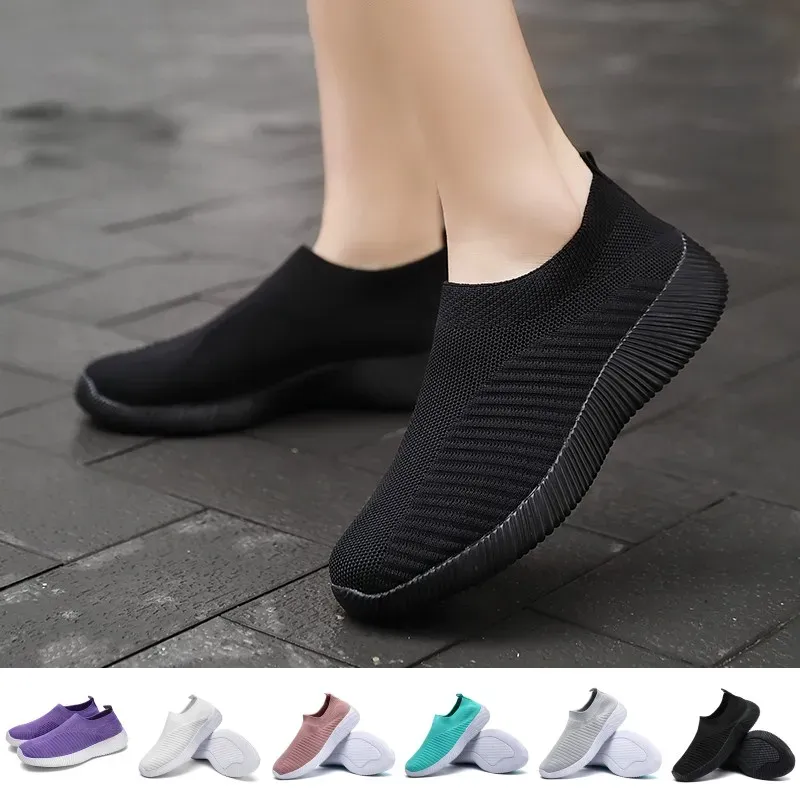 Women's Vulcanized Slip-On Loafers Flats 1