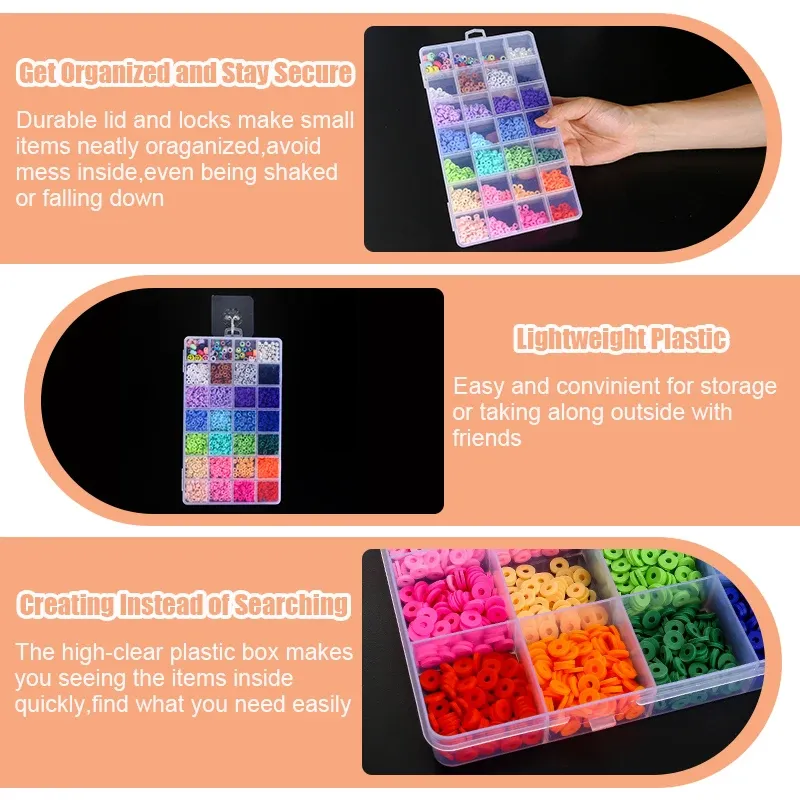 Clear Plastic Jewelry Organizer Box 4