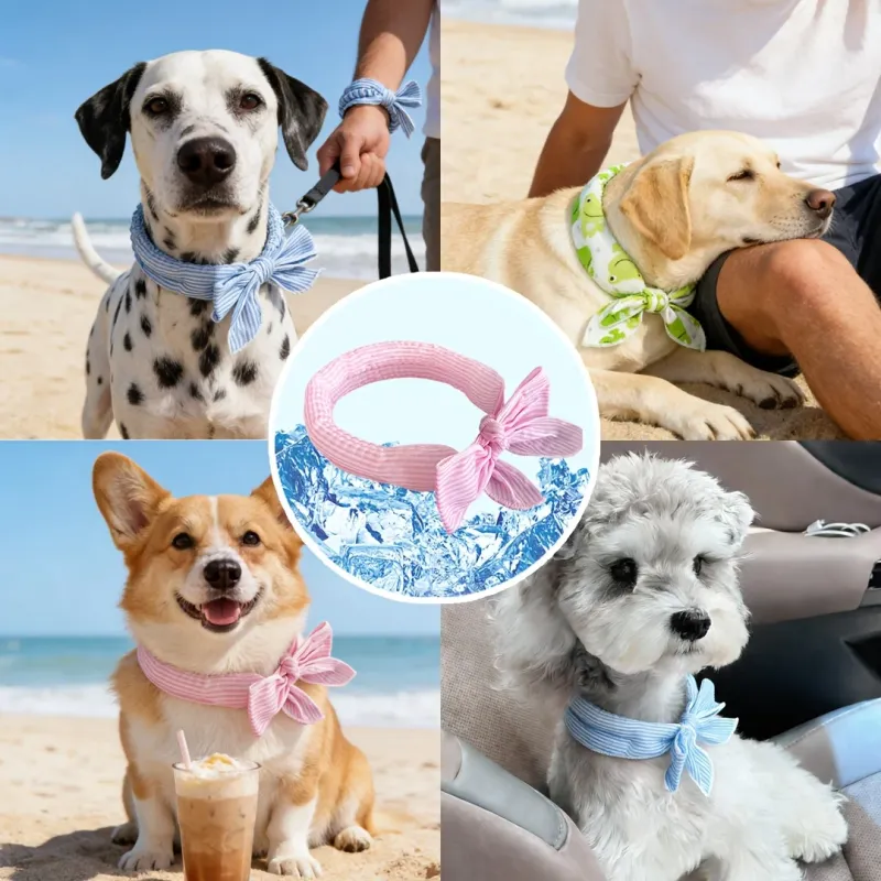 Adjustable Pet Cooling Scarf 6