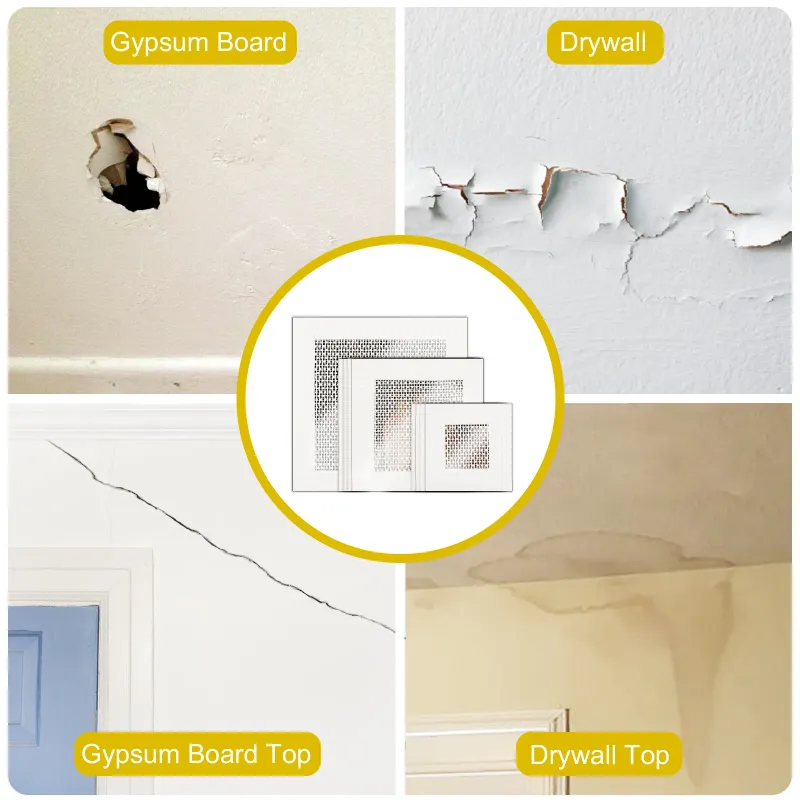 12-Pack Self-Adhesive Wall Patch Kit 5