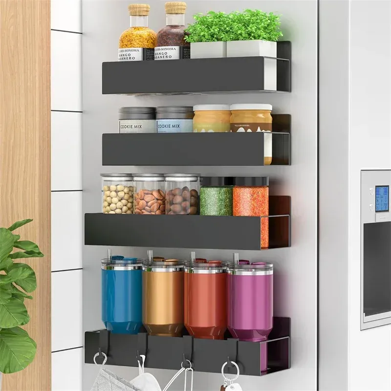 Magnetic Fridge Side Storage Rack 1