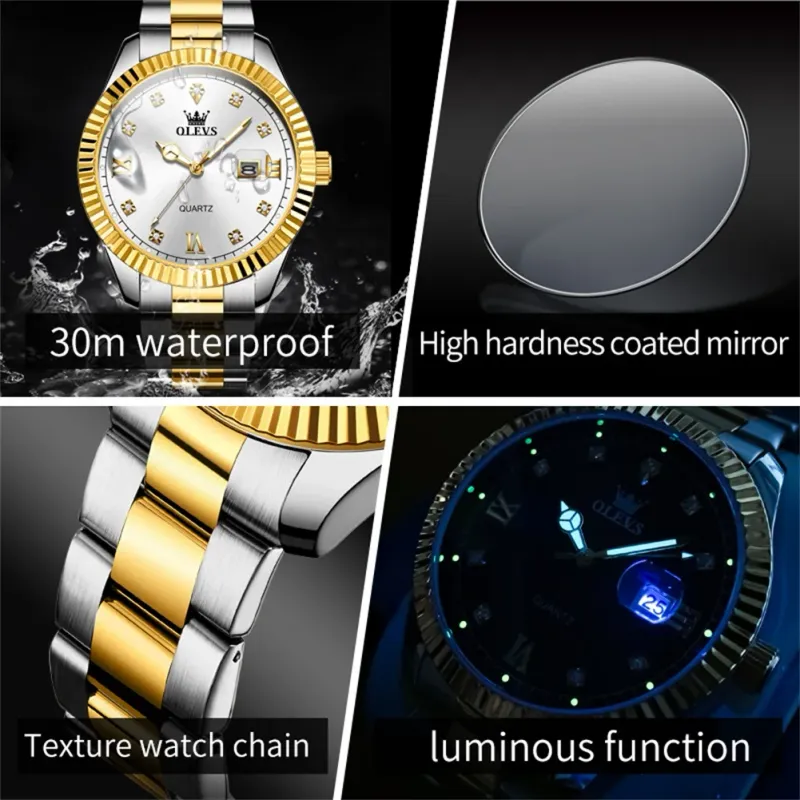 OLEVS Minimalist Men's Watch 42mm 5