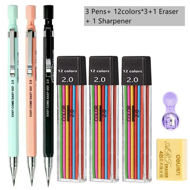 2.0mm Mechanical Pencil Set 2