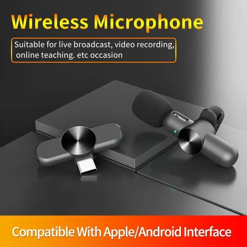 Wireless Lavalier Mic for iPhone & iPad 6