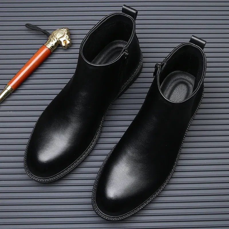 Men's Leather Chelsea Boots 3
