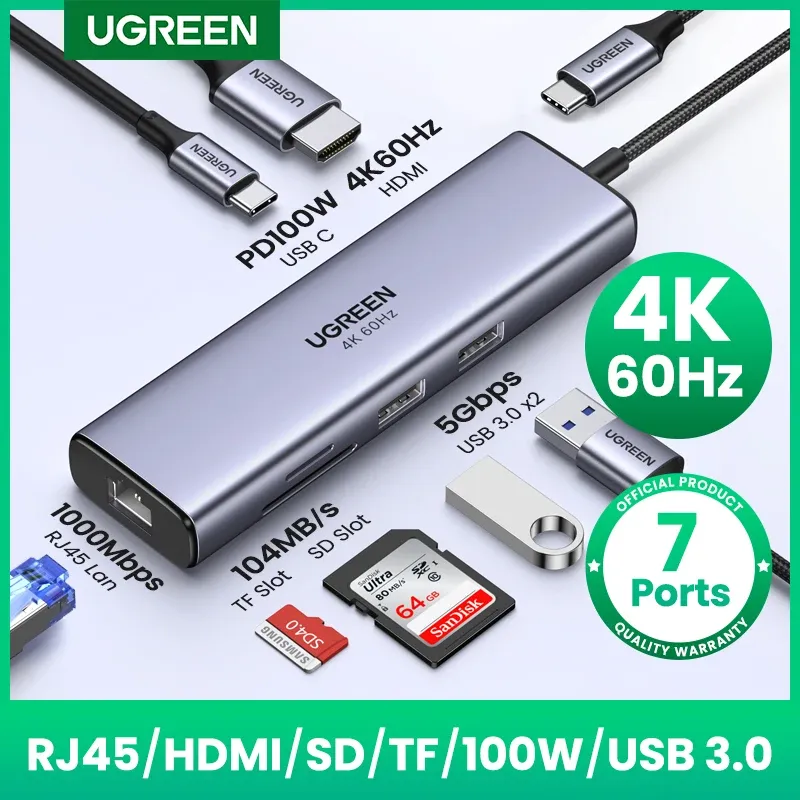 UGREEN 7-in-1 USB C Hub 1