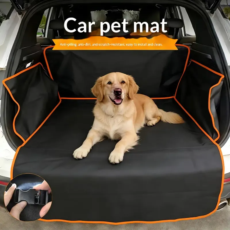 Waterproof SUV Cargo Liner Dog Seat Cover 2