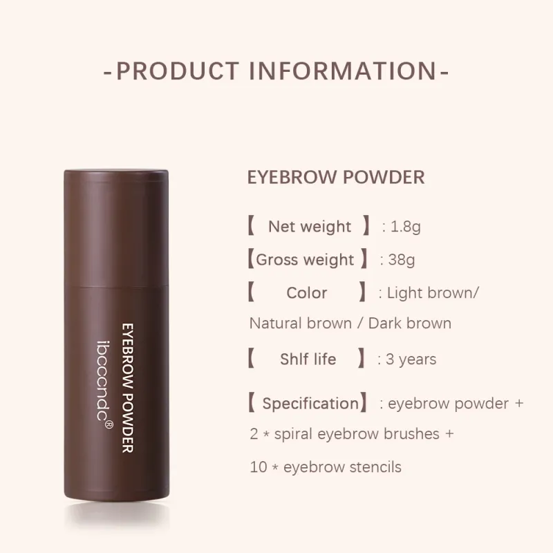 Waterproof Eyebrow Stamp Shaping Kit 4