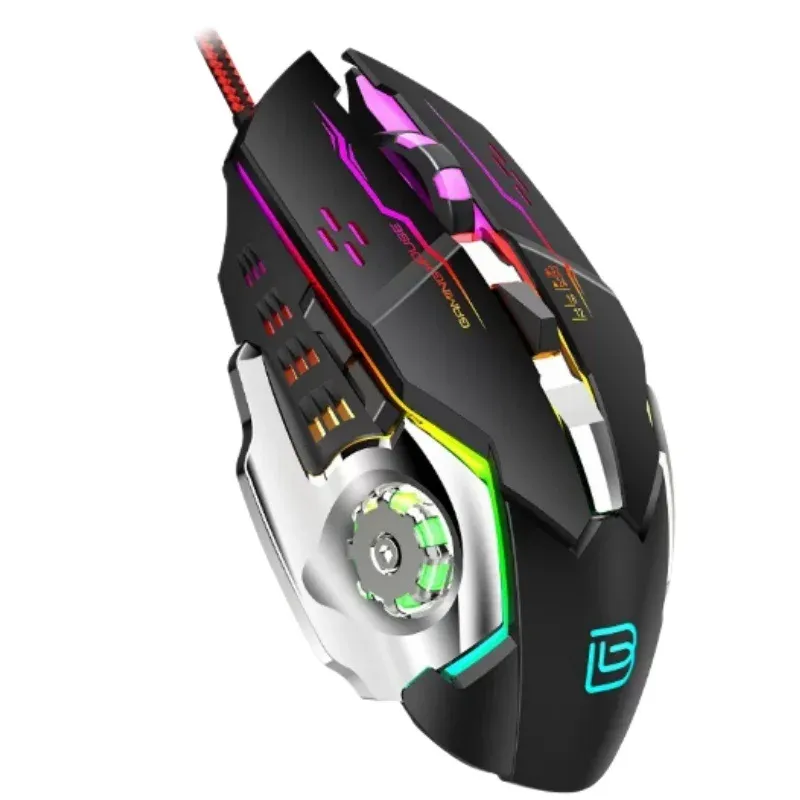 BAJEAL G8 Tornado 6D RGB Esports Mouse 4