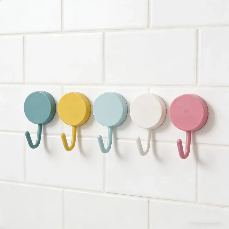 Pastel Mini Self-Adhesive Wall Hooks 6