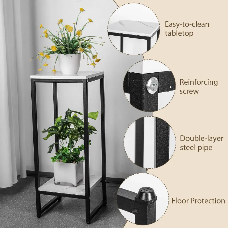 2-Tier Waterproof Plant Stand 3