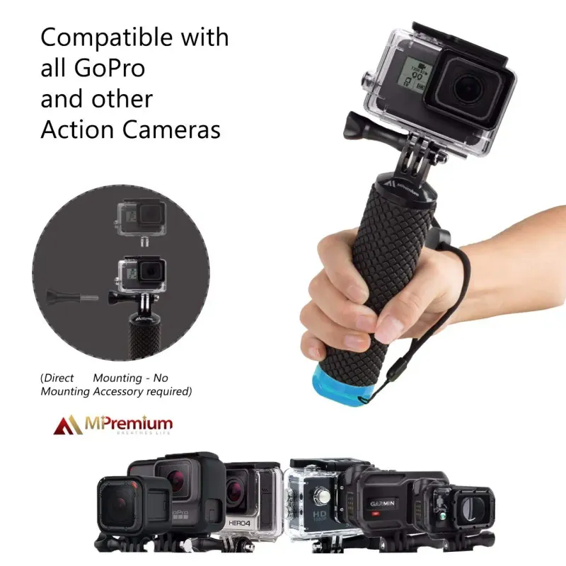Floating Hand Grip for GoPro & SJCAM 3