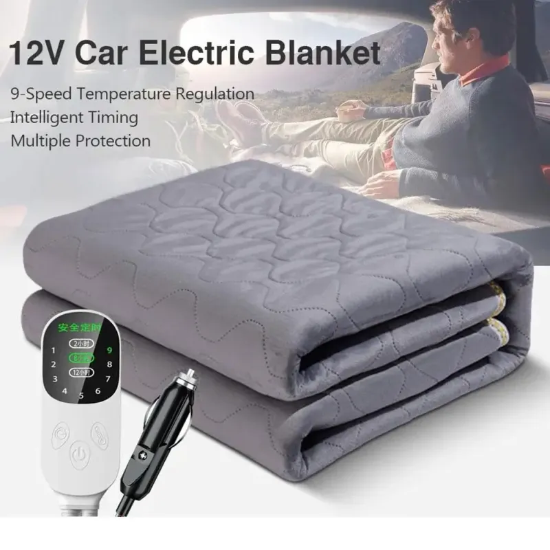 Car Electric Heating Blanket 12V/24V 6