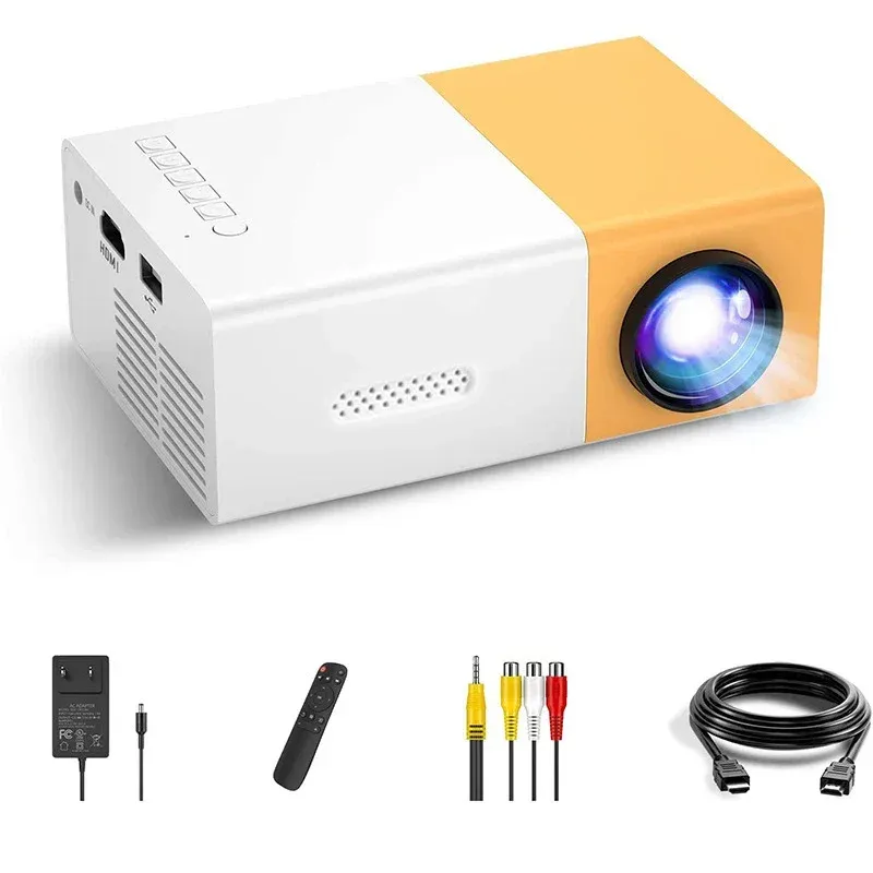SALANGE 600 Lumens Mini Projector 6