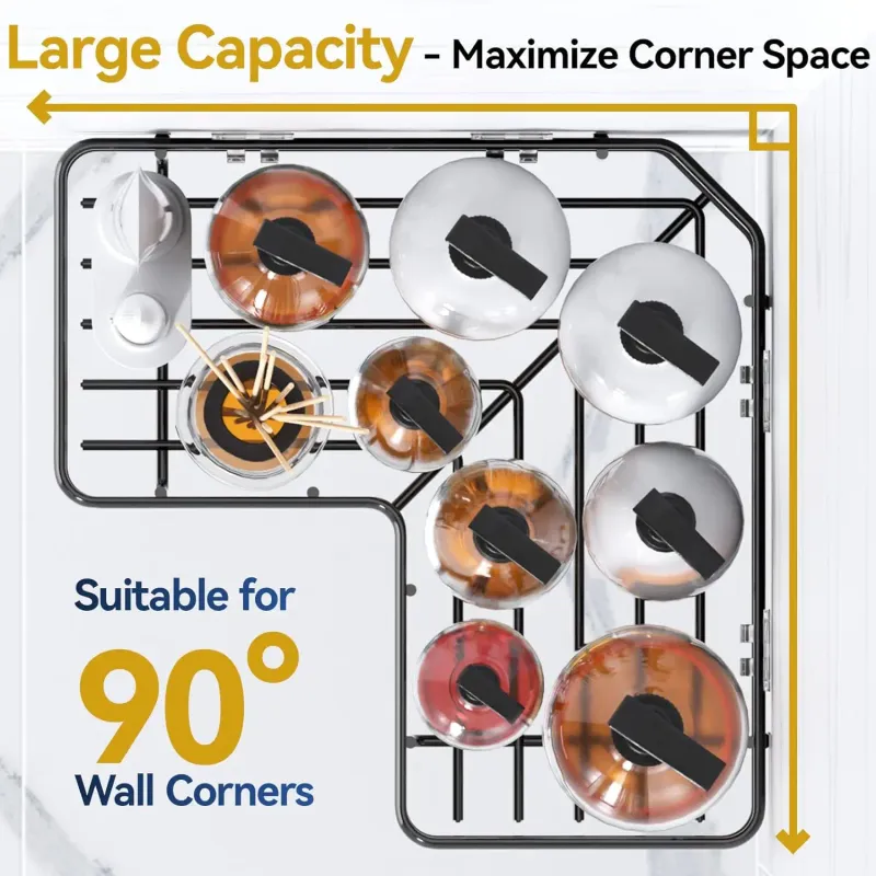 3-Pack Corner Shower Caddy 3
