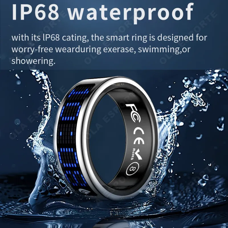 HT30 Waterproof Smart Health Ring 6