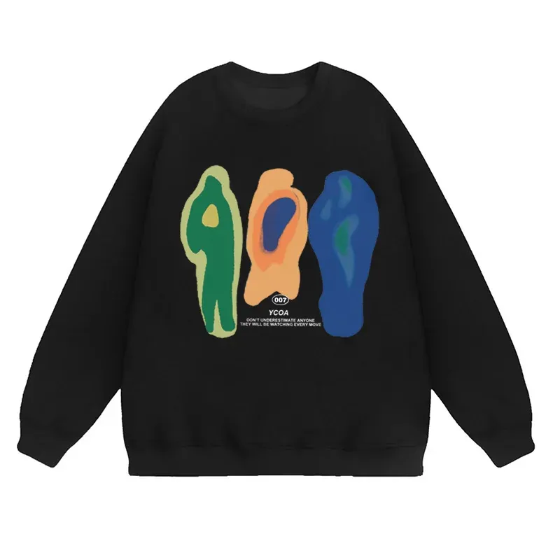 Oversized Cotton Hoodie - Korean Streetwear 5