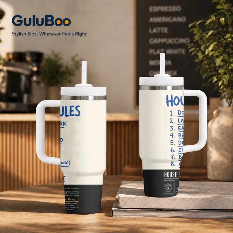 40oz Insulated Tumbler with Handle 2