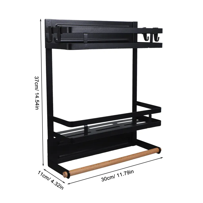 Magnetic Fridge Organizer Shelf 2