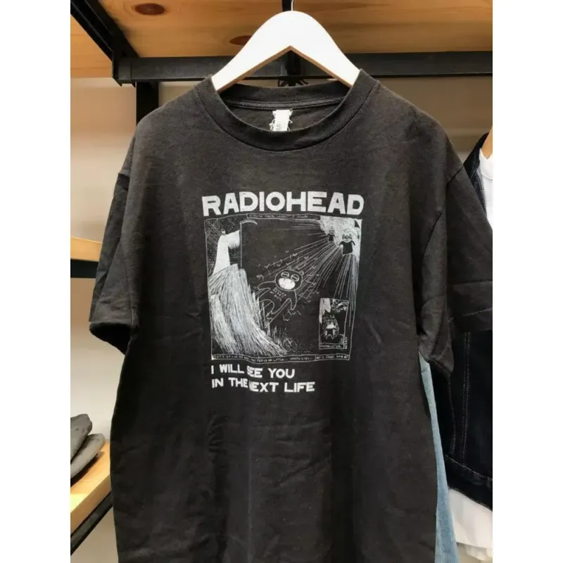 Винтажная футболка Radiohead The Bends 4