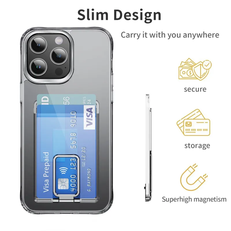 Magnetic Magsafe Card Wallet Stand 2