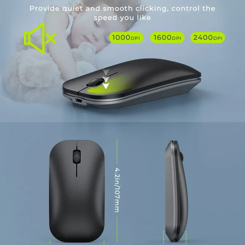 Seenda Multi-Device Keyboard & Mouse Combo 5