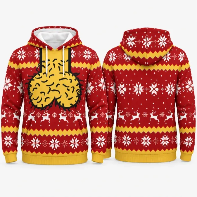 Christmas Ugly Hoodie Sweatshirt Unisex 1