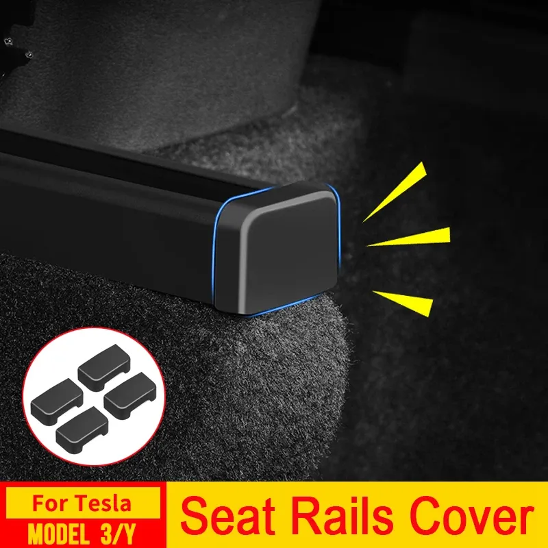 Tesla Model 3/Y Seat Rail Cover Protector Set 1