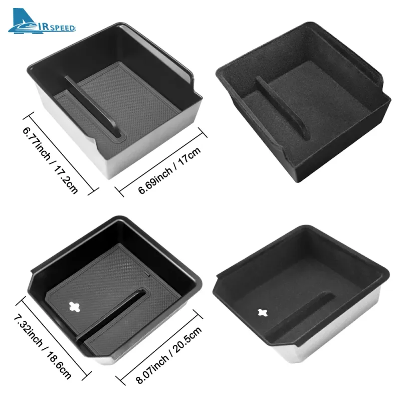 Tesla Armrest Storage Box Organizer 4