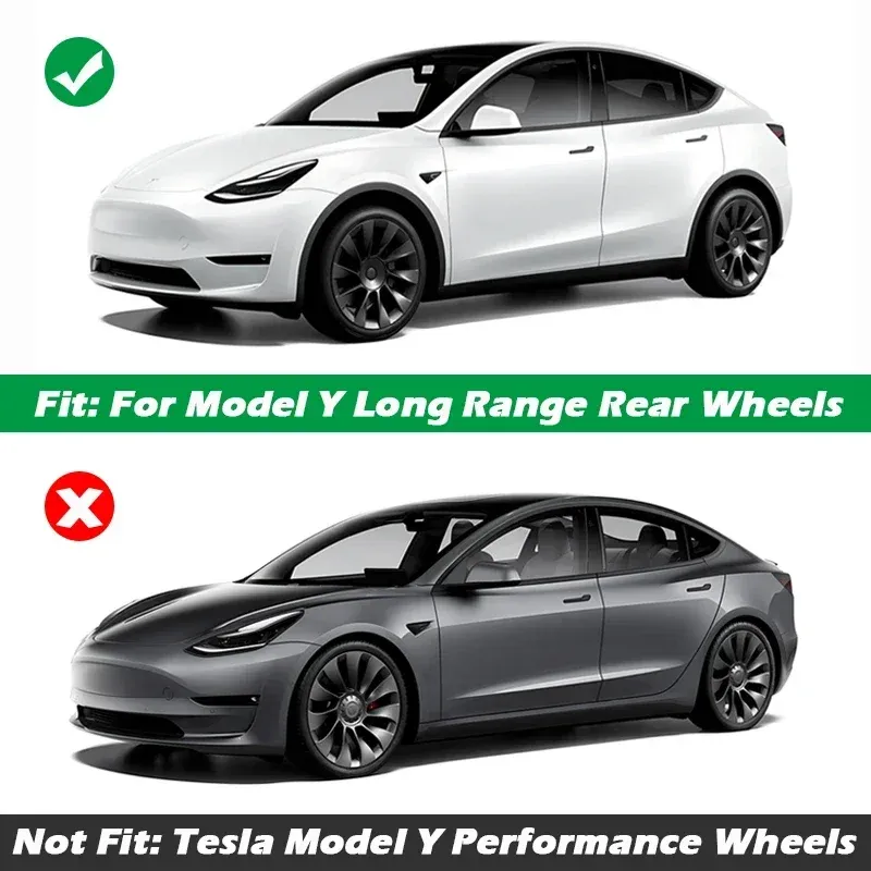 Tesla Model Y 20" Wheel Hub Protectors 5