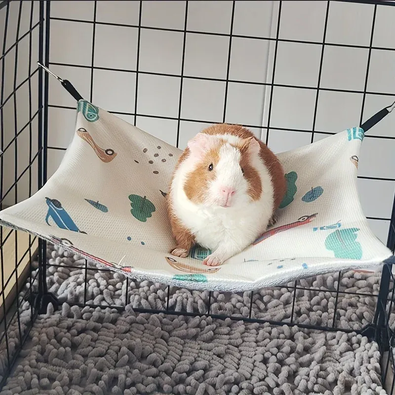 Double-Sided Guinea Pig Hammock Bed 6