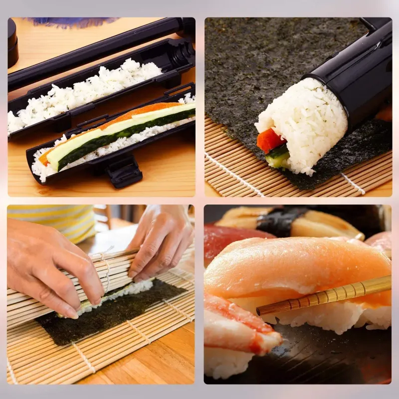 Complete Sushi Maker Set with Bazooka Kit 2