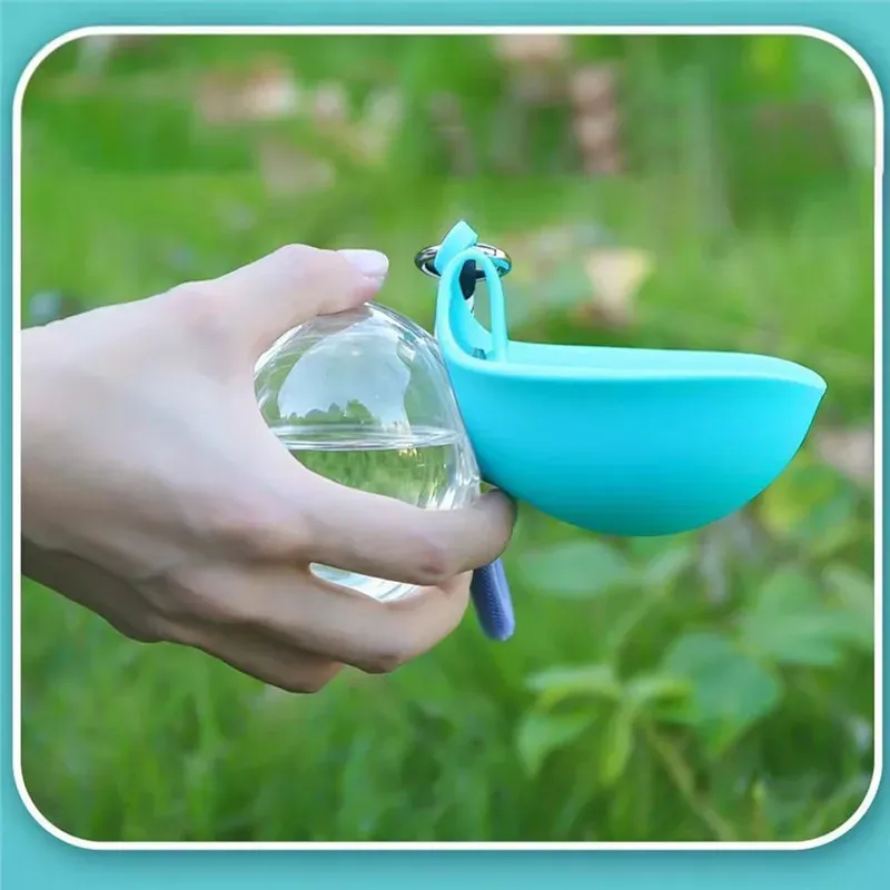 Portable Dog Water Bottle with Bowl 5