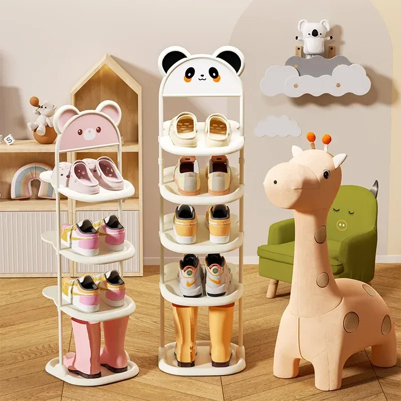 Wall-Mounted Kids Shoe Rack 2