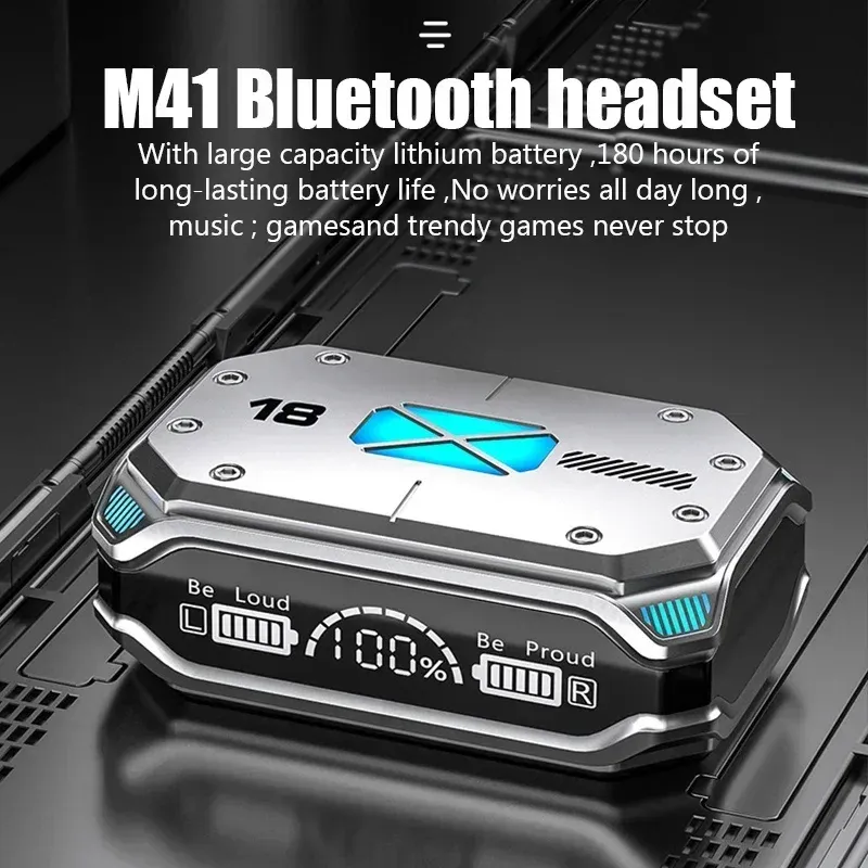 TWS M41 Bluetooth Earphones with LED Display 3