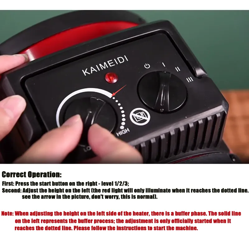 3000W Portable Electric Space Heater 6