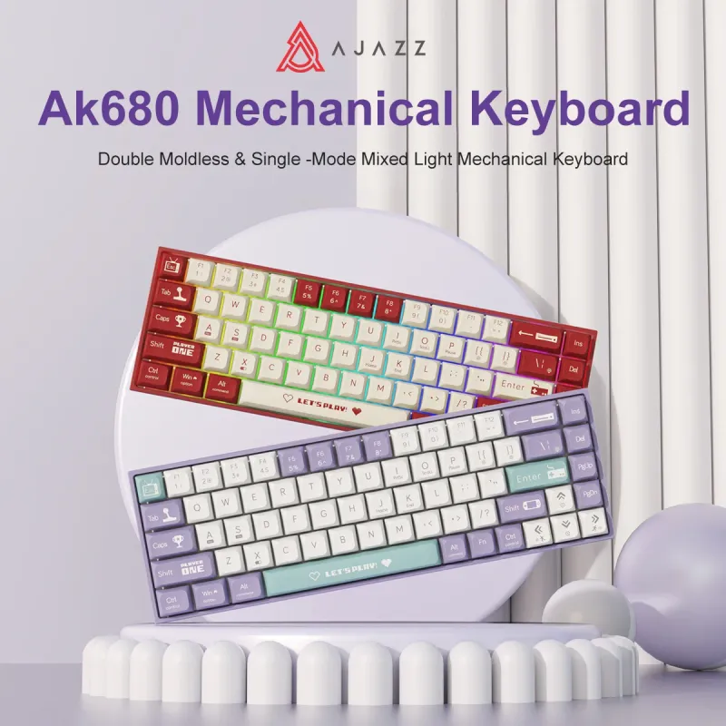 AJAZZ AK680 Mechanical Gaming Keyboard 1
