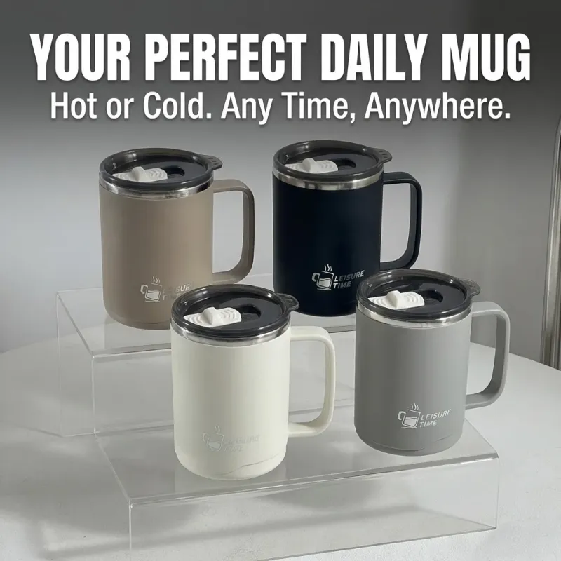 304 Stainless Steel Insulated Travel Mug 6