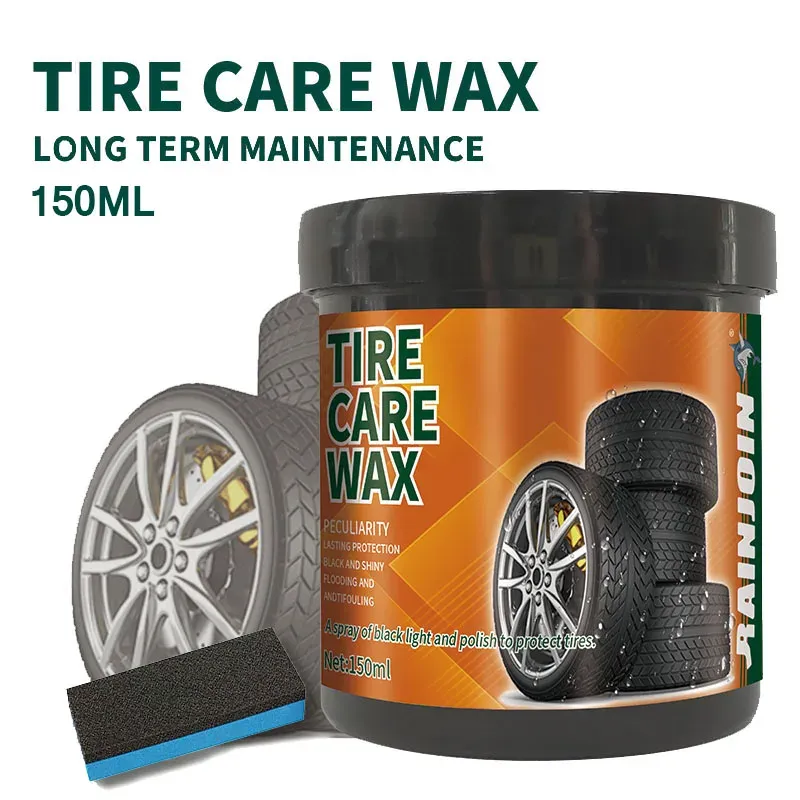 Tire Wax Shine & Wheel Polishing Kit 1